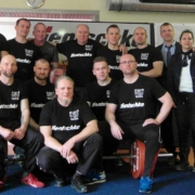 BU:Wettkämpfer des KBV Bautzen mit Betreuern und Kampfrichtern